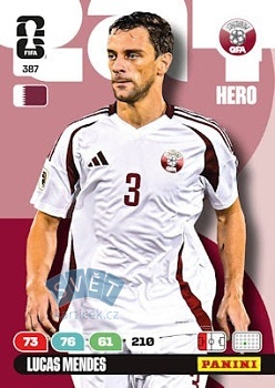 lucas Mendes Qatar Panini FIFA World Cup 2026 Adrenalyn XL #387